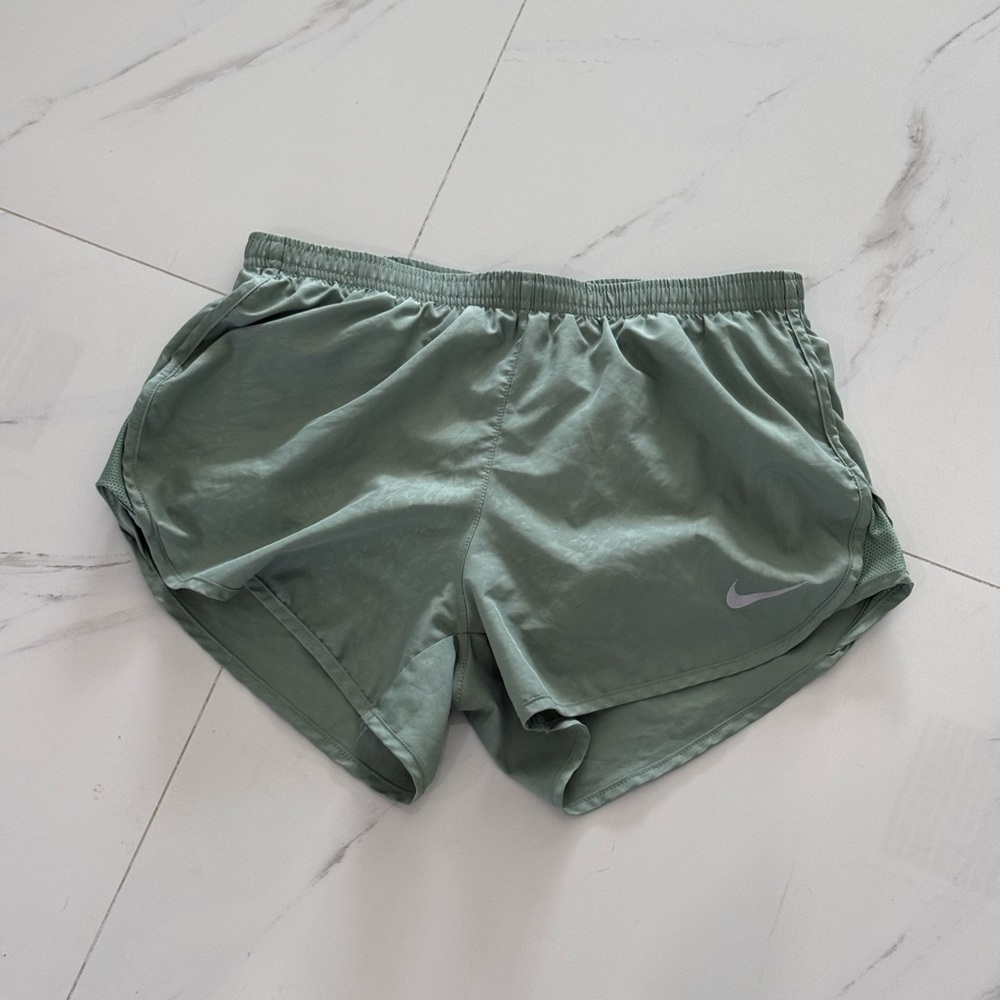 Nike Sage Green Running Shorts